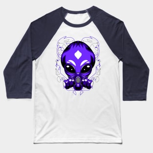 alien dark Baseball T-Shirt